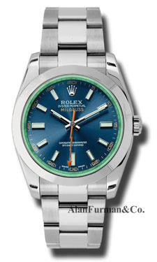 Rolex SS 40mm Model 116400VBLU